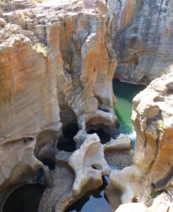 Bourke's Luck Potholes tijdens de Panoramaroute Zuid Afrika rondreis