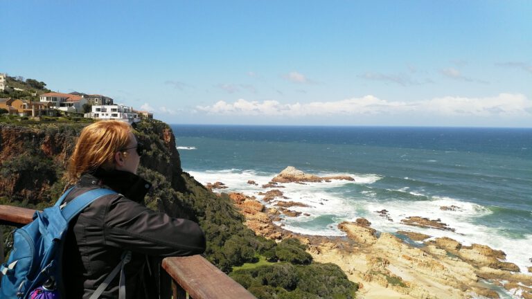 Uitzicht bij Knysna Heads tijdens onze rondreis door Zuid Afrika