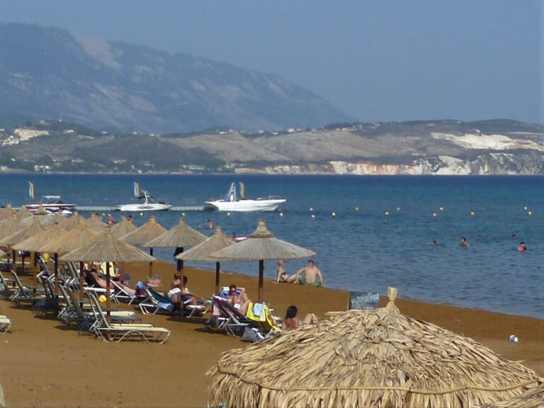 Xi beach op Kefalonia - Griekse eilanden Ionische Zee