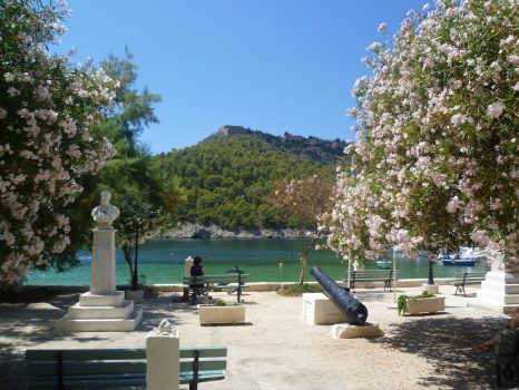 Vissersdorpje Fiskardo op Kefalonia - Griekse eilanden Ionische Zee