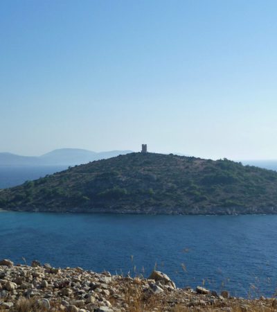 Trahili beach op Chios - Griekse eilanden